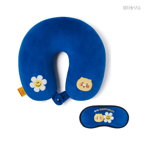 춘식이 굿즈 여행 세트 위글위글 콜라보 수면안대 목베개 세트