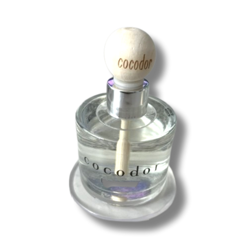 코코도르 퍼퓸 미니 우드볼 차량용 디퓨저 50ml 2p 세트, 화이트머스크, 2세트