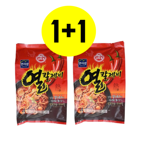 오뚜기열칼제비 오뚜기 열칼제비 768G 1+1, 2세트