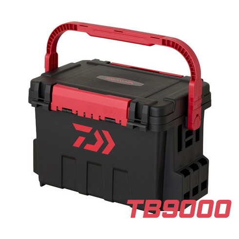 2023년 가성비 최고 다이와테클박스 - 한국다이와정품 태클 박스 TB9000 블랙/레드