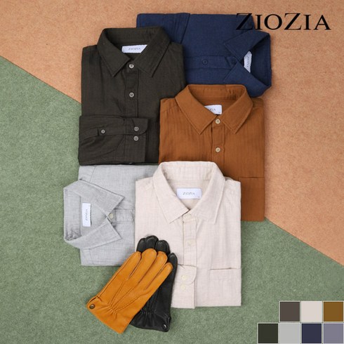 지오지아 코튼 100 라이트 플란넬 셔츠 A ABA4WC1104 A