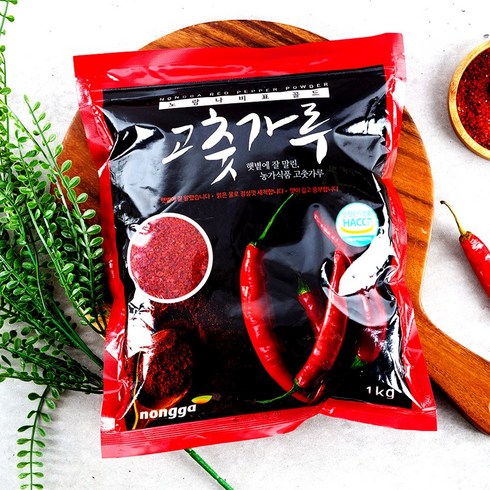 봉화산채 - 충북 제천 국산 순한맛 안매운 고추가루 김치반찬용, 1kg, 1개