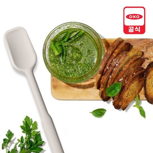 옥소 굿그립 실리콘 스푼 스파츌라, 오트., 1개