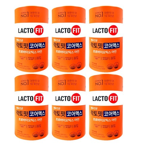 락토핏 코어맥스 유산균 180포 - [대용량 벌크구성] 락토핏 코어맥스 LACTOFIT 락토픽 유산균 아연 30억, 2g, 360개