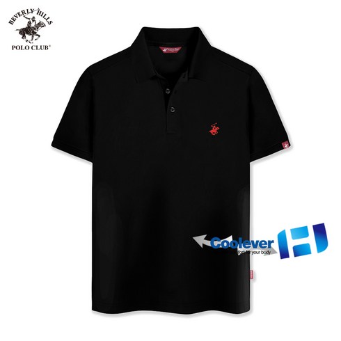 비버리힐즈폴로클럽 남여공용 기능성 쿨에버 스판 반팔 카라 티셔츠 EPW0T01