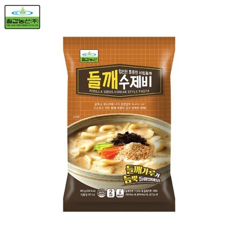 베스트식품 칠갑 들깨수제비 435g x5개, 455g, 5개