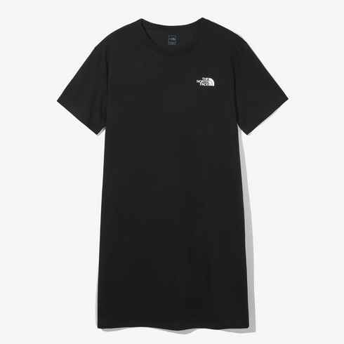 노스페이스원피스 - [국내정식매장] 노스페이스 원피스 The North Face WS ESSENTIAL S/S MINI DRESS - BLACK