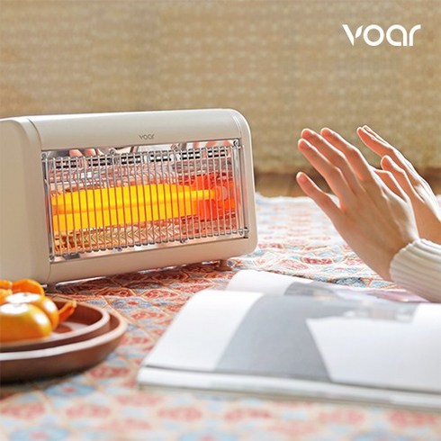 2023년 가성비 최고 보아르히터 - 보아르 미니멀 전기히터 미니 난로, 화이트 H0037