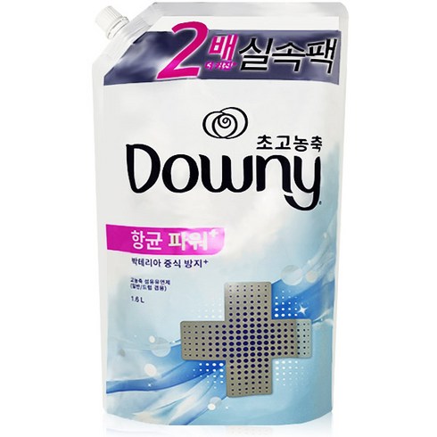 다우니 초고농축 향균 파워 리필 1.6L X 2개