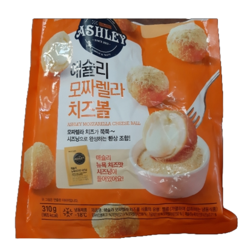 애슐리 치즈볼 310g, 24개