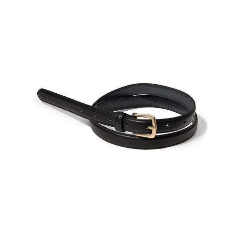 halden벨트 - Halden (W) simple vintage cowhide leather belt (T022_black)