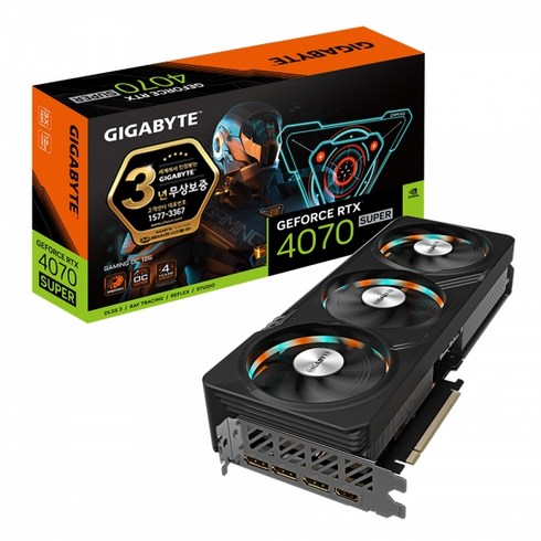 GIGABYTE GIGABYTE 지포스 RTX 4070 SUPER Gaming OC D6X 12GB 제이씨현