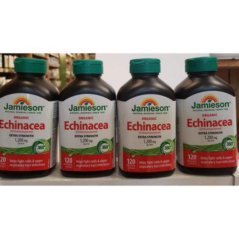 자미에슨 에키나시아 Echinacea 1200mg 120정 x4, 4개