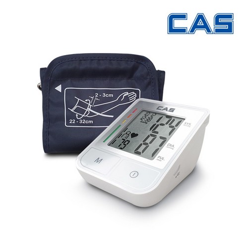 cas혈압계 - 카스 CAS 자동혈압계 혈압측정기 MD-5940 팔뚝형 가정용 병원용 SW, 1개