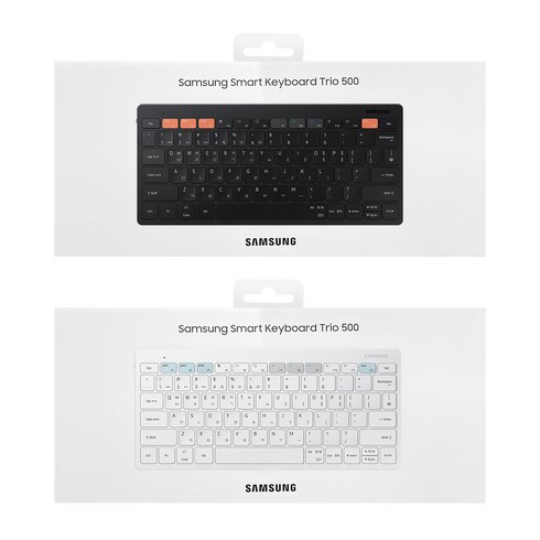삼성전자 스마트 키보드 트리오 500, 화이트, EJ-B3400U, 텐키리스