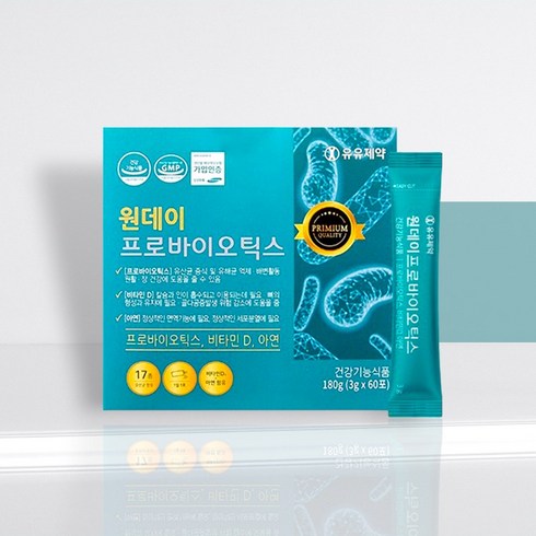 와이즈바이옴 당큐락 3박스3개월분 - 유유 프로바이오틱스 3000mg 당큐락 와이즈바이옴 당큐락, 180g, 3개