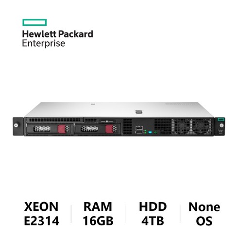 hp HPE 서버 DL20 GEN10 PLUS E-2314 Not OS (16GB/4TB)