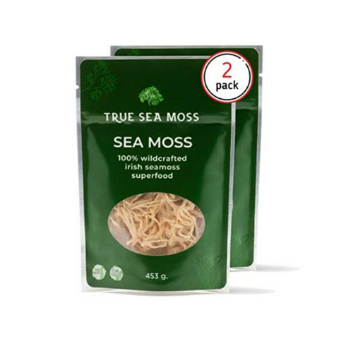 이끼숲 - Trueseamoss 유기농 바다 이끼 박재범 건강 스무디 재료 453g, 2개