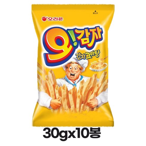 오리온 MINI 오감자 그라탕 30g 10개 미니스낵