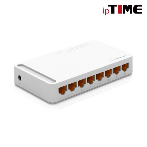 iptimeh6008 - 스위칭허브 / 리얼텍 칩셋 / 8포트 1000Mbps(기가비트) ipTIME H6008 [스위칭허브/8포트/1000Mbps], 1개