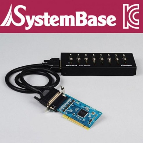 시스템베이스 PCI 시리얼 카드 RS422 RS485 패널 타입 8포트, 상세페이지 참조, 상세페이지 참조