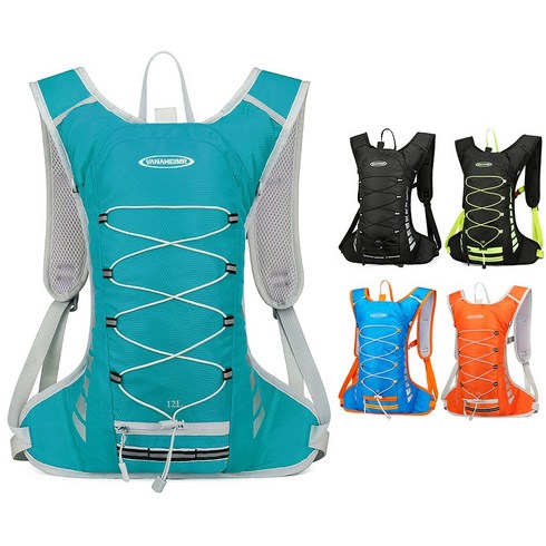 뷔이위이 등산 가방 초경량 스포츠 아웃도어 자전거 백팩, 그린