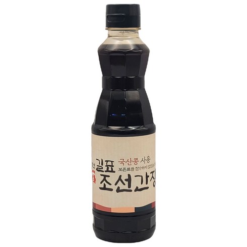(주)길전통식품 길표 조선간장(국산), 500ml, 1개