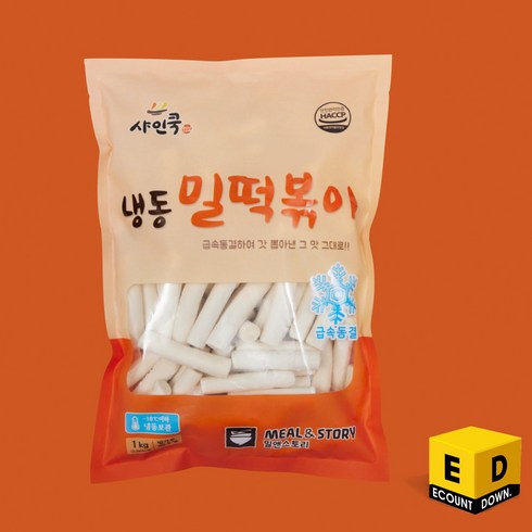 밀언니 - 냉동밀떡볶이 1KG(주)밀앤스토리, 1개, 1kg