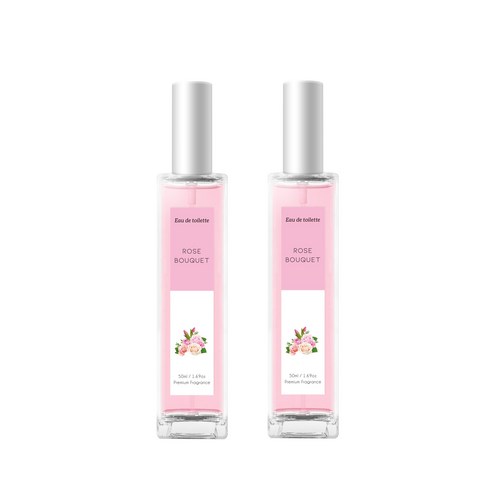 록시땅로즈향수 - 더허브샵 오 드 뚜왈렛 로즈부케 2개입, 50ml, 2개