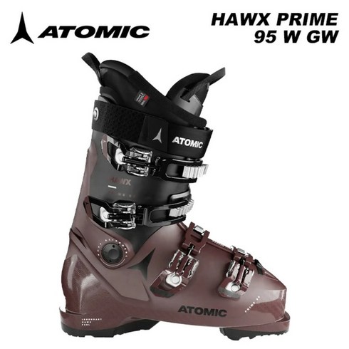 아토믹스키부츠 - ATOMIC 아토믹 여성 스키부츠 HAWX PRIME 95 W GW Rust Black 23-24 모델, 1세트개, Rust/Black