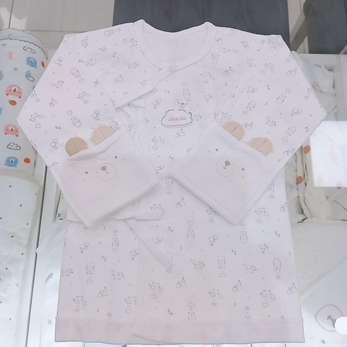 압소바 논현점 가을부터 봄까지 입힐 오가닉 원단 배냇저고리 *초특가 할인*