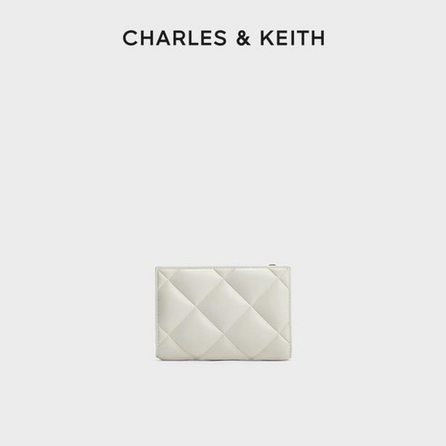 찰스앤키스 여성 패션 카드 홀더 CK6-10770565 클래식 다이아몬드 멀티 카드 슬롯 반지갑 여성용 지갑