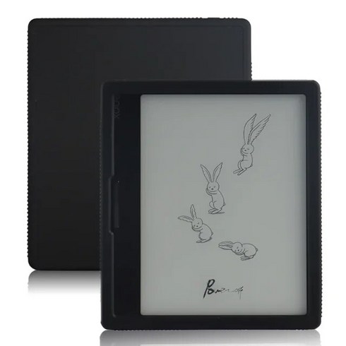 Boox Page Galileo 2023 Funda용 소프트 실리콘 백 쉘 Onyx Leaf 3 2 케이스 전자책 슬림 보호 커버 7, 01 검정
