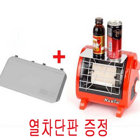 2023년 가성비 최고 나비아sgh-200 - 나비아 국내산 휴대용 캠핑 가스난로 가스히터 SGH-200+열차단반증정, SGH-200