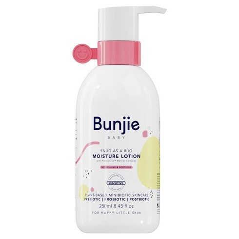 호주 번지 Bunjie Baby Moisturising Lotion 베이비 모이스처라이징 로션, 4팩, 250ml