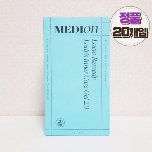 메디온 락토리메디 레이디스 이너케어젤 2.0 토탈케어젤, 36g 총20개입, 1통