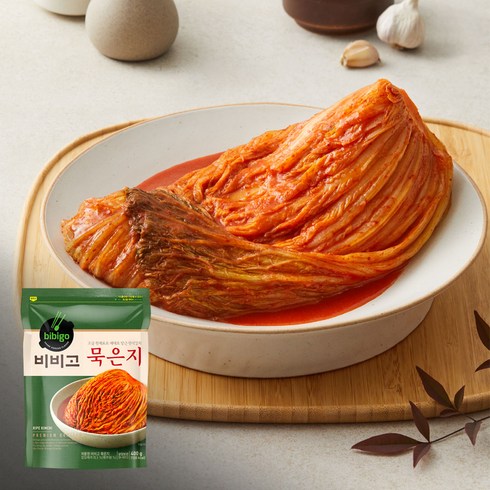 (냉장)비비고 묵은지400gx2개, 400g, 2개