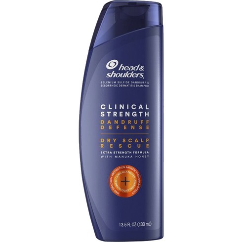 헤드앤숄더 클리니컬 스트랭스 비듬 건성 두피 샴푸 400ml 1병 head & shoulders clinical shampoo, 1개