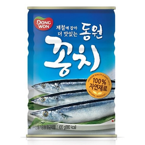 동원꽁치 - 동원 꽁치 통조림, 400g, 24개