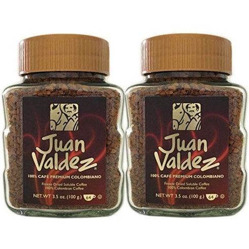 후안 발데즈 100 콜롬비아 동결건조 커피 100g 2팩 / Juan Valdez Colombian Instant Coffee, 1개입, 2개