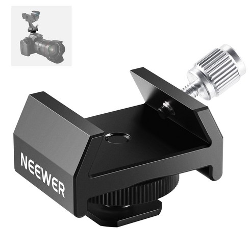 NEEWER 망원경 파인더스코프 마운트 어댑터 전체 금속제 표준 1.3in/33mm 파인더 도브 테일 베이스 LS-T16, 1개