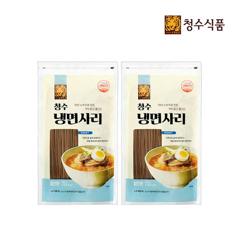 청수냉면사리 - 청수 냉면사리 650g, 2개