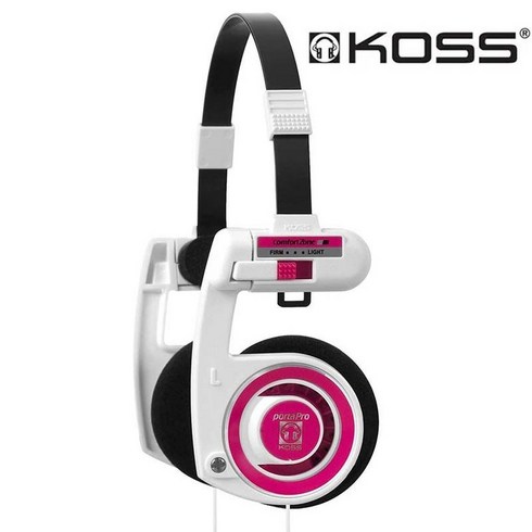 코스포타 프로 한정판 유선 온이어 헤드폰 Koss, 패키지 6 Bluetooth 버전은, 핑크블루투스버전