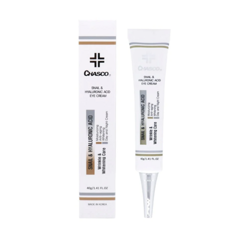 차스코 스네일 앤 히아루론산 아이크림 40ml, 1개