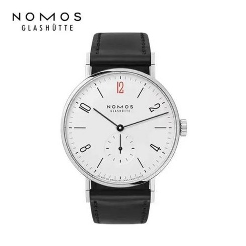 노모스시계 - NOMOS Tangente 남성용 수동 기계식 시계 비즈니스 레저 쿼츠 시계 작은 3 바늘 빨간색 12 방수 포인터 시계, 2) HEI