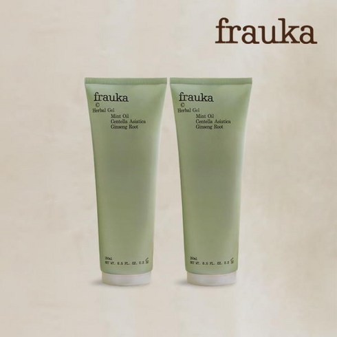 프라우카허브겔 - 프라우카 릴렉싱 패키지 프라우카 허브겔 대용량 250ml *2개