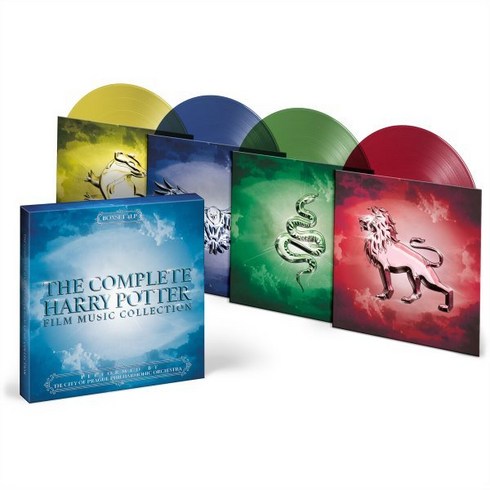 해리포터lp - [LP] 해리포터 영화음악 전곡 모음집 (The Complete Harry Potter Film Music Collection) [컬러 4LP]