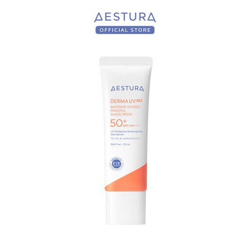 에스트라 더마UV365 장벽수분 무기자차 선크림 SPF50+ PA++++ 25ml, 선택완료, 선택완료, 단품없음