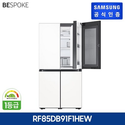 rf85db91f1ap - 삼성 2024 비스포크 냉장고 5도어 RF85DB91F1HEW (에센셜화이트)