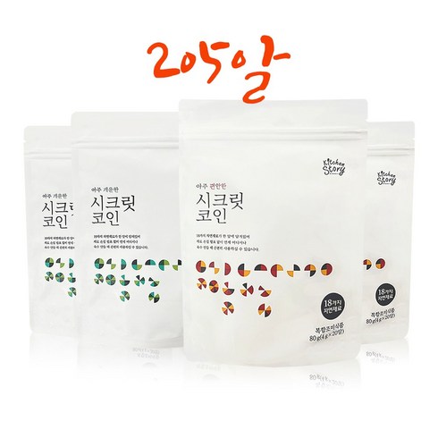 시크릿코인205 - [방송구성] 빅마마 이혜정의 시크릿코인 205알 (편안한맛160알+개운한맛40알+사은품5알), 1개, 80g